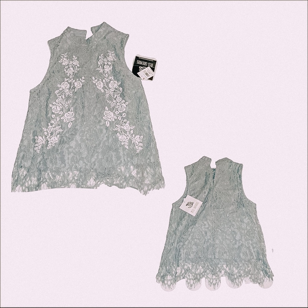 Lace Floral Blouse